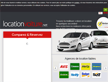 Tablet Screenshot of locationvoiture.net